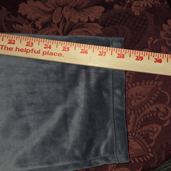 Cuddl Duds Velour Pants Women's Size Large Gray - Picture 3 of 3
